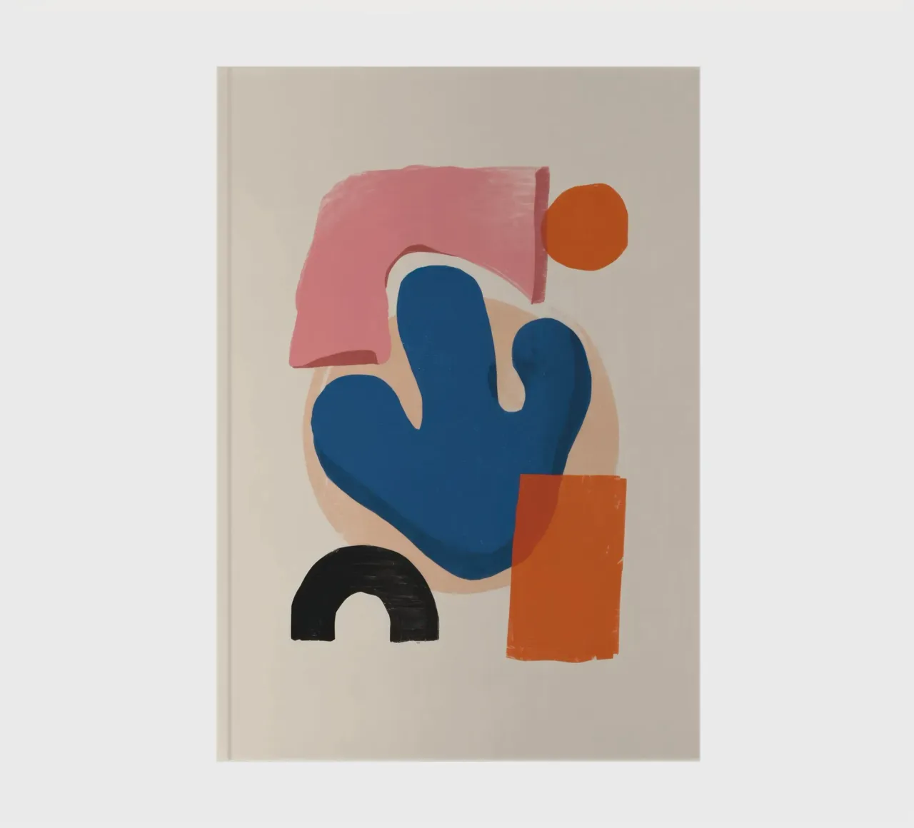 Abstract Cactus Form notebook by Lyra Glaze
