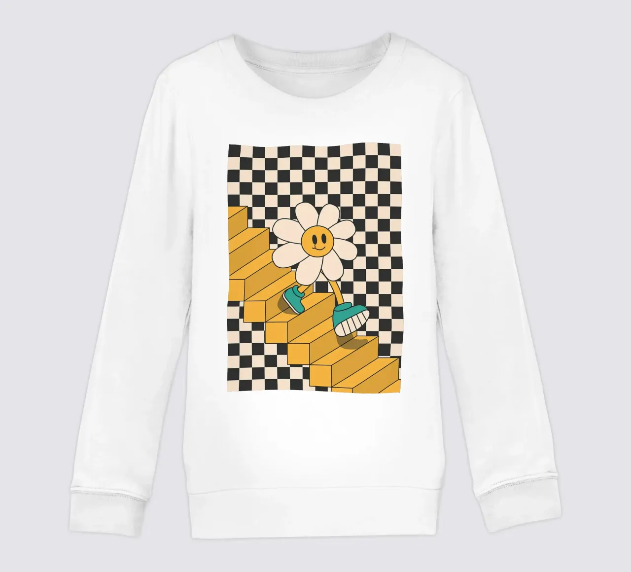 Scale di fiori felpa bambino da Leahprint