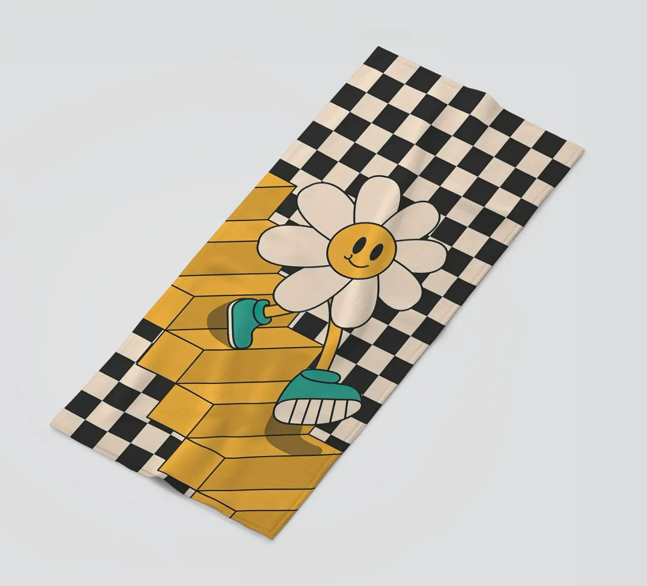 Scale di fiori telo mare da Leahprint