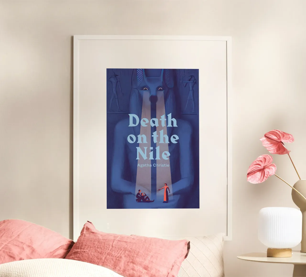 La morte sul Nilo - Silja Goetz poster da Monillustrations