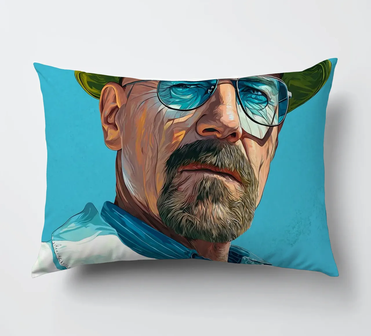 Walter White Breaking Bad cuscino da Voxel Visionaries
