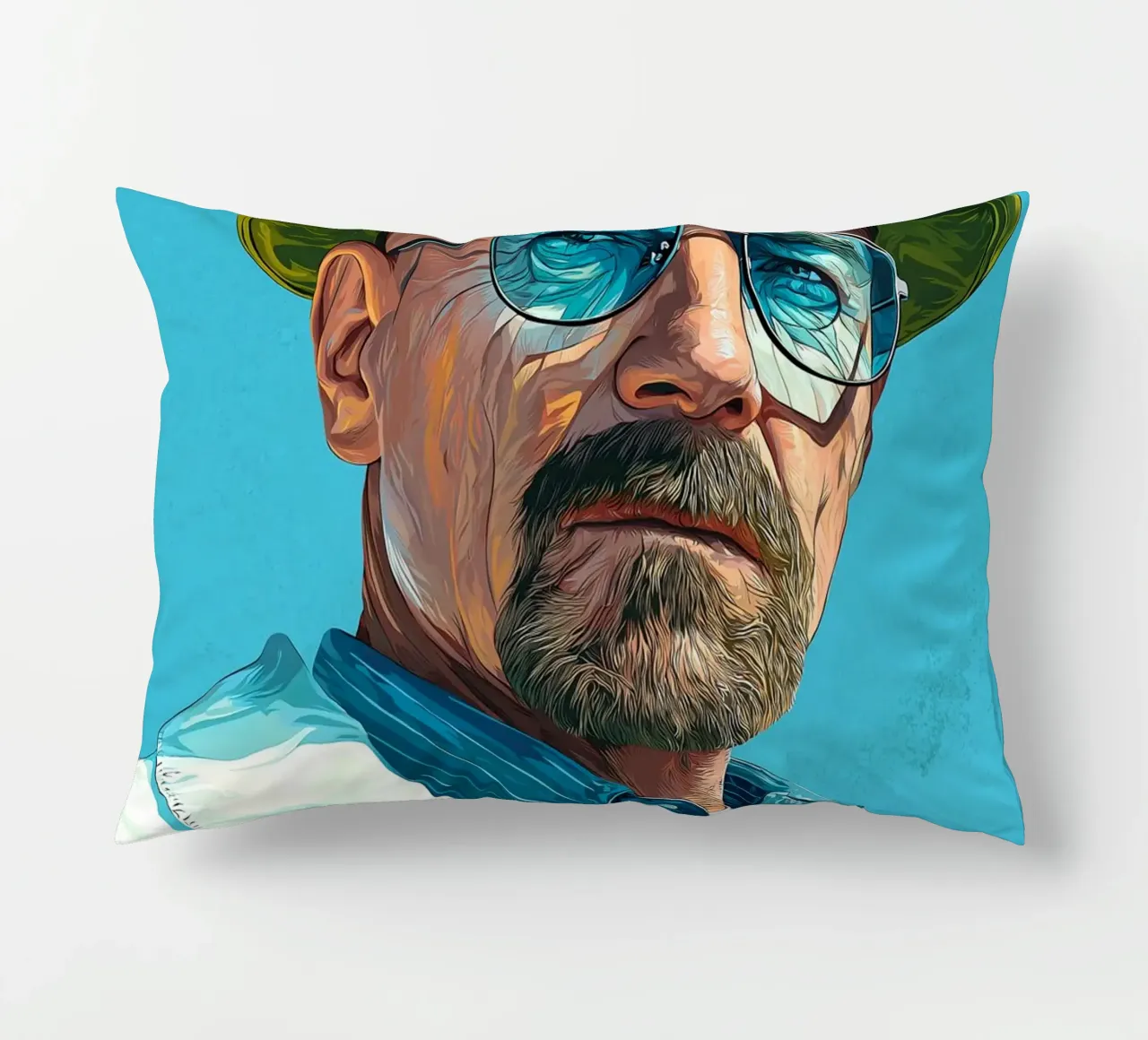 Walter White Breaking Bad cuscino da Voxel Visionaries