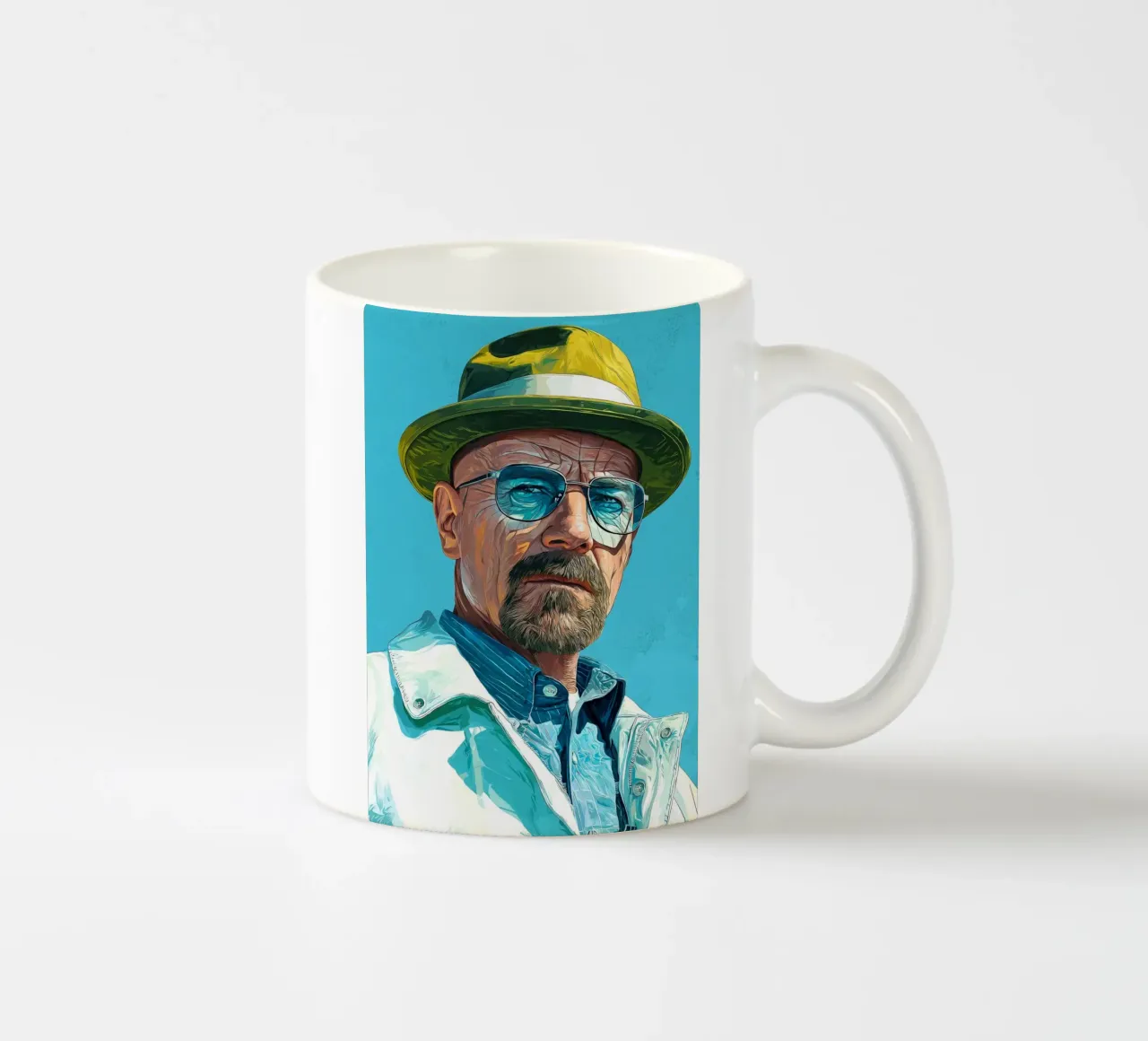 Walter White Breaking Bad tazza in ceramica da Voxel Visionaries