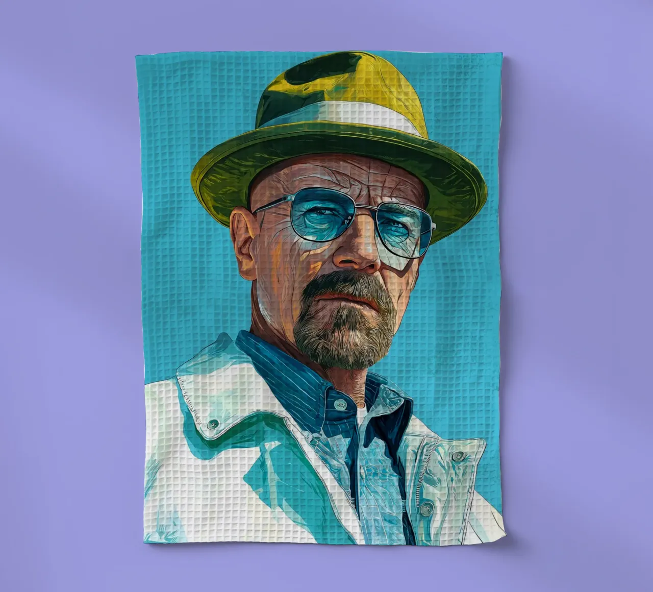 Walter White Breaking Bad canovaccio da cucina da Voxel Visionaries