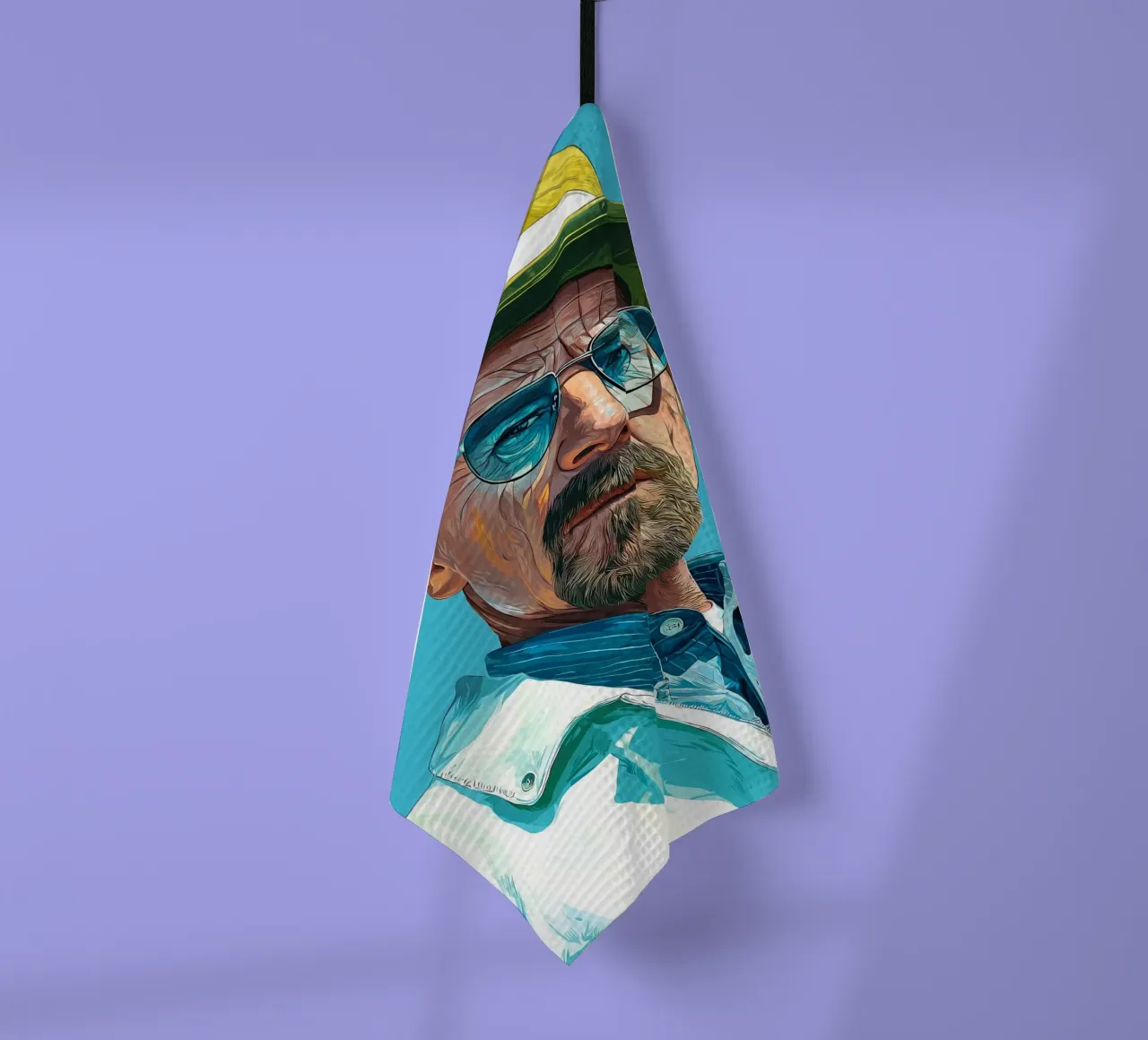 Walter White Breaking Bad canovaccio da cucina da Voxel Visionaries