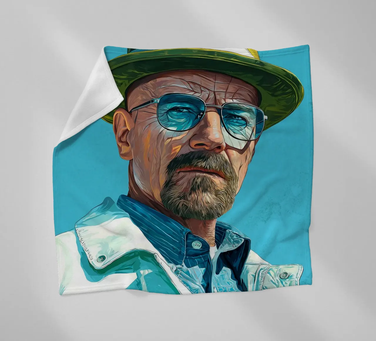 Walter White Breaking Bad coperta in pile da Voxel Visionaries