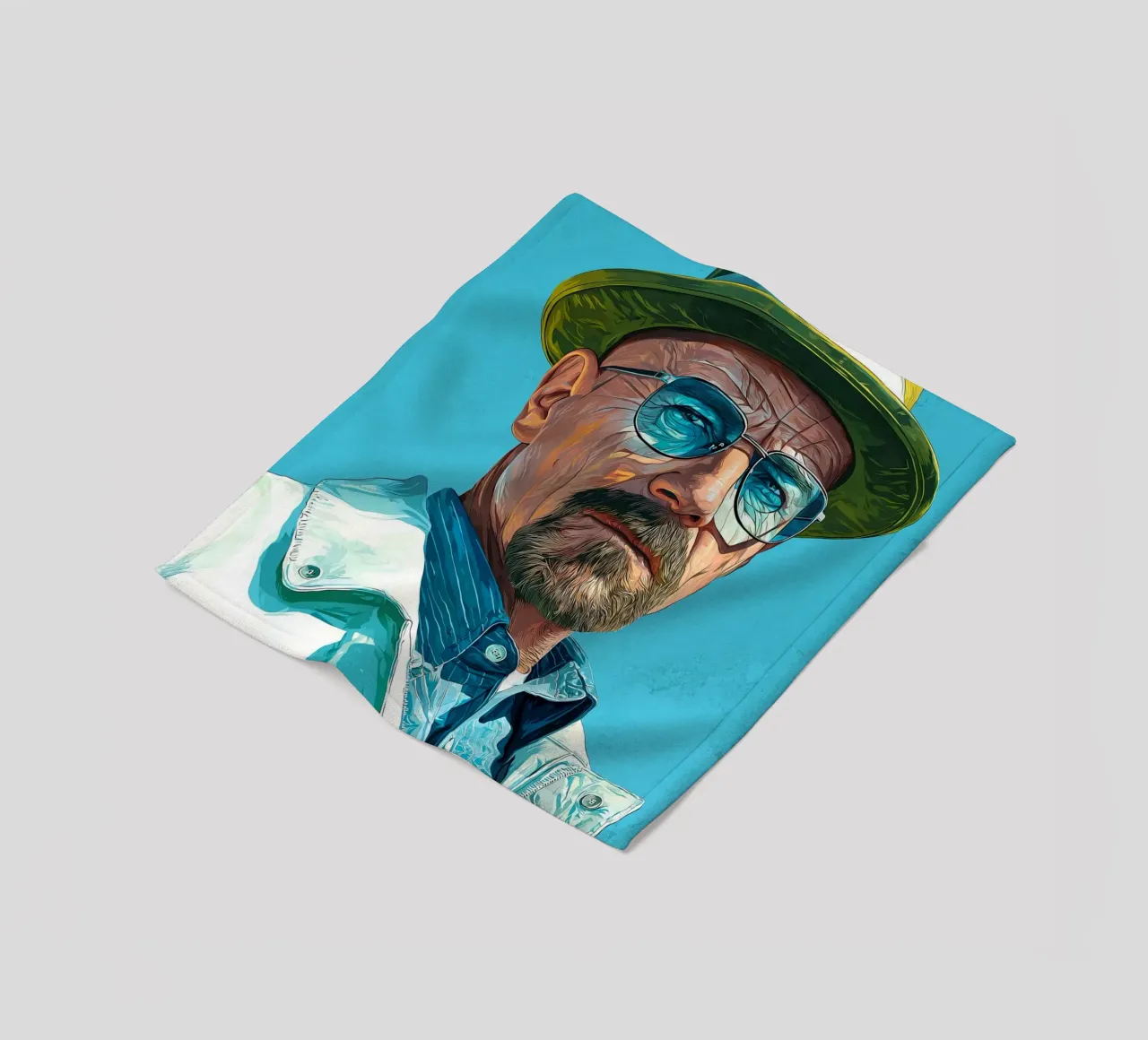 Walter White Breaking Bad coperta in pile da Voxel Visionaries