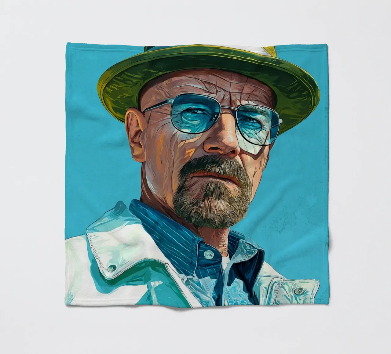 Walter White Breaking Bad coperta in pile da Voxel Visionaries