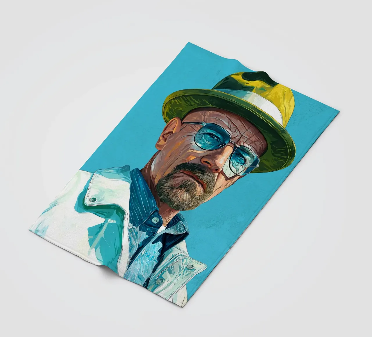 Walter White Breaking Bad coperta in pile da Voxel Visionaries