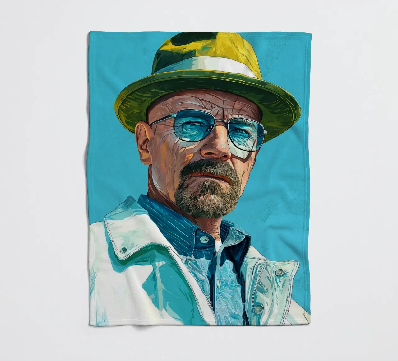 Walter White Breaking Bad coperta in pile da Voxel Visionaries