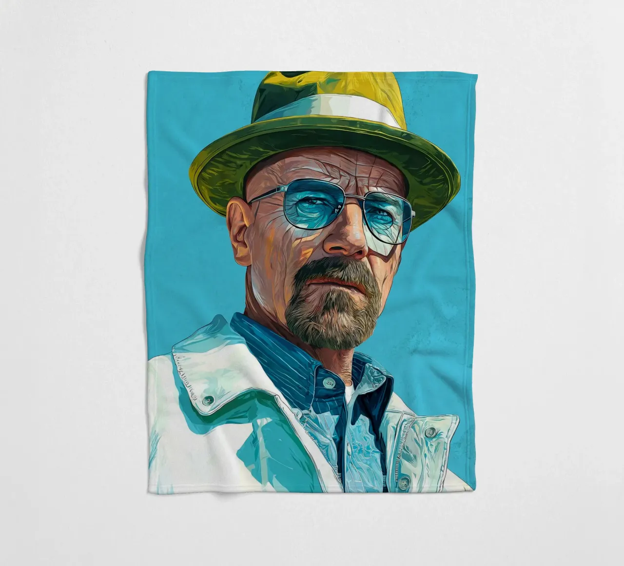 Walter White Breaking Bad coperta in pile da Voxel Visionaries