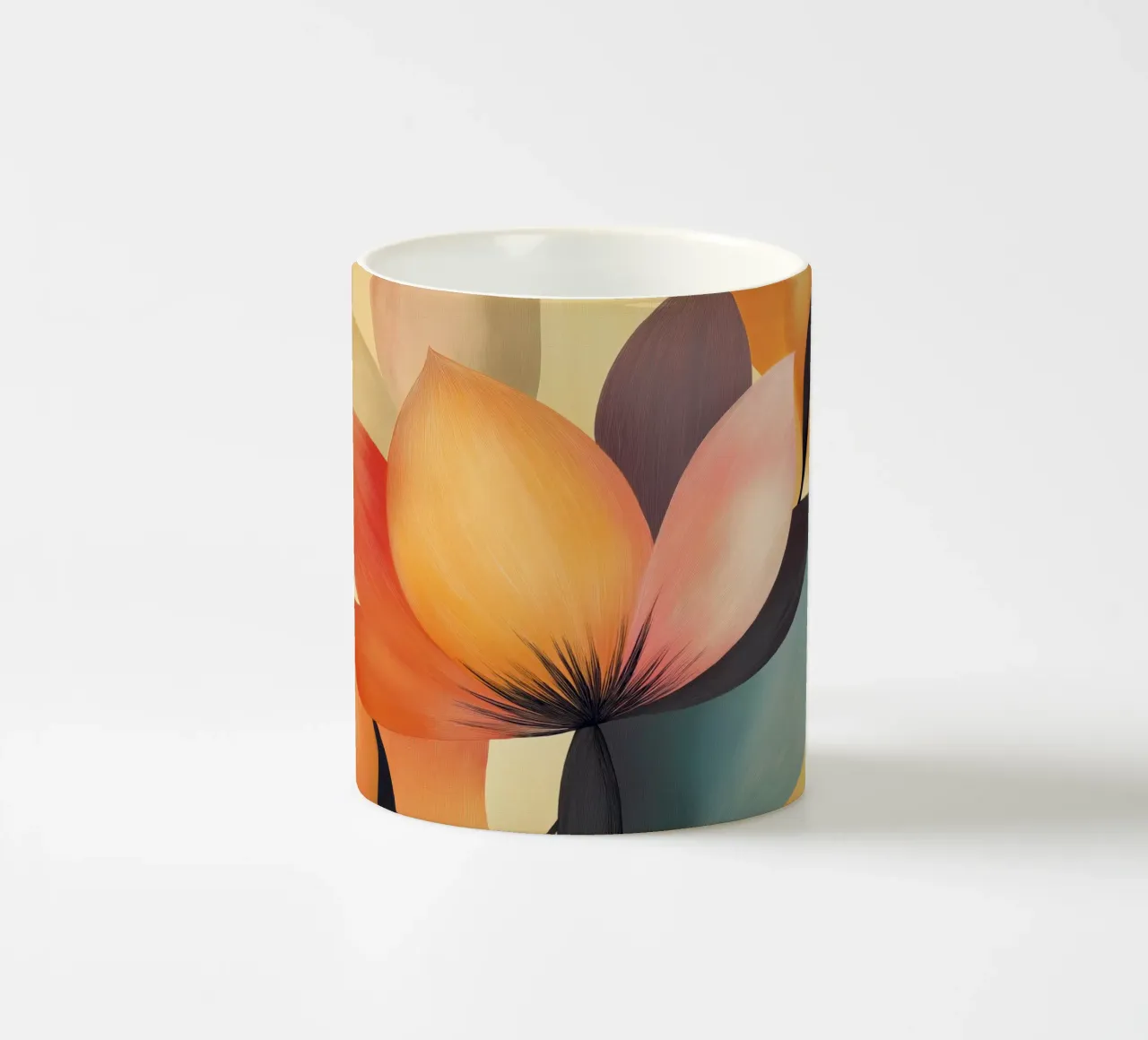 Fiori astratti tazza in ceramica da Imagine