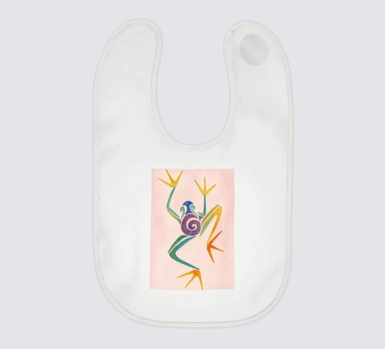 frog drawing bavaglino da klicins