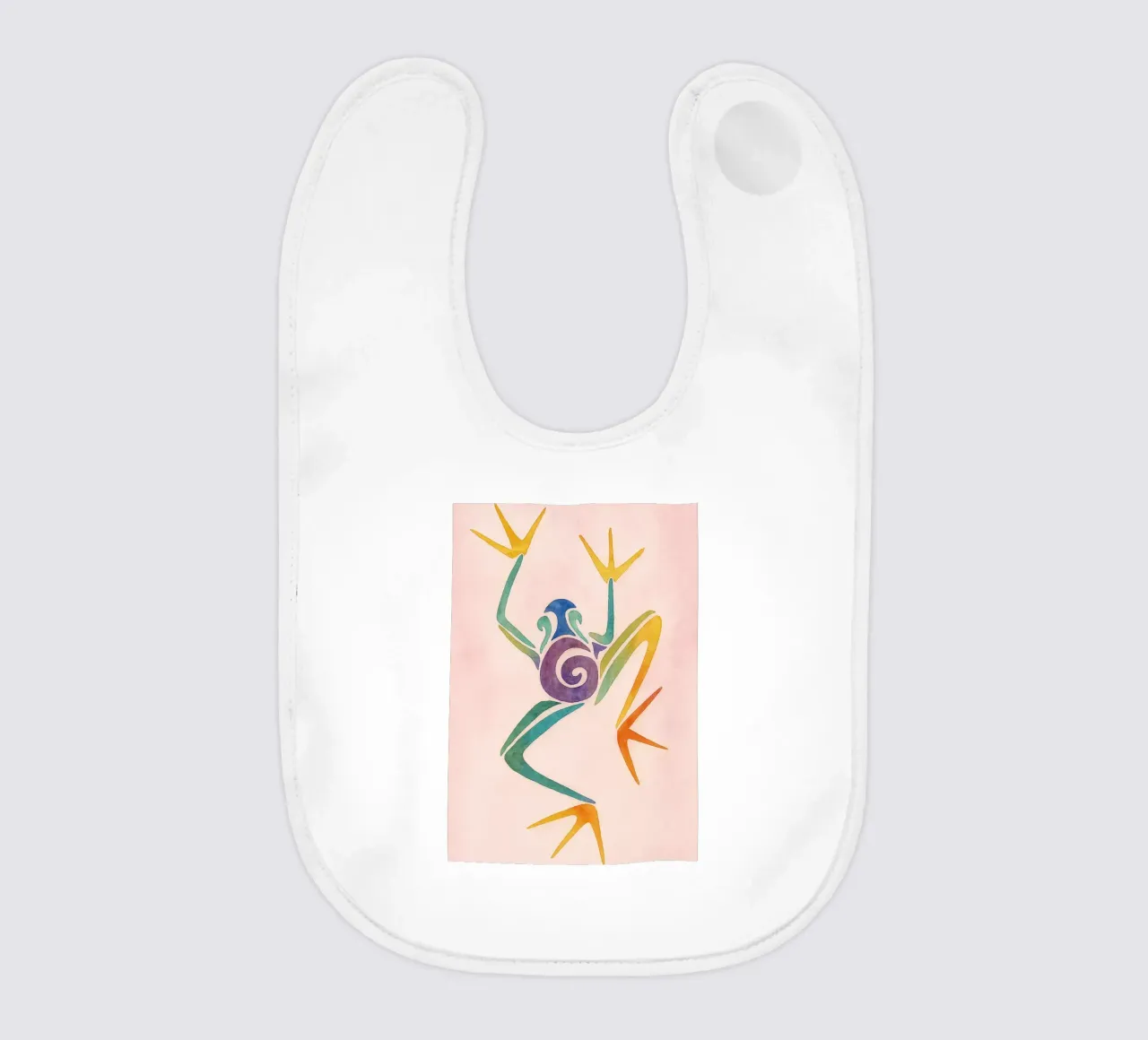 frog drawing bavaglino da klicins