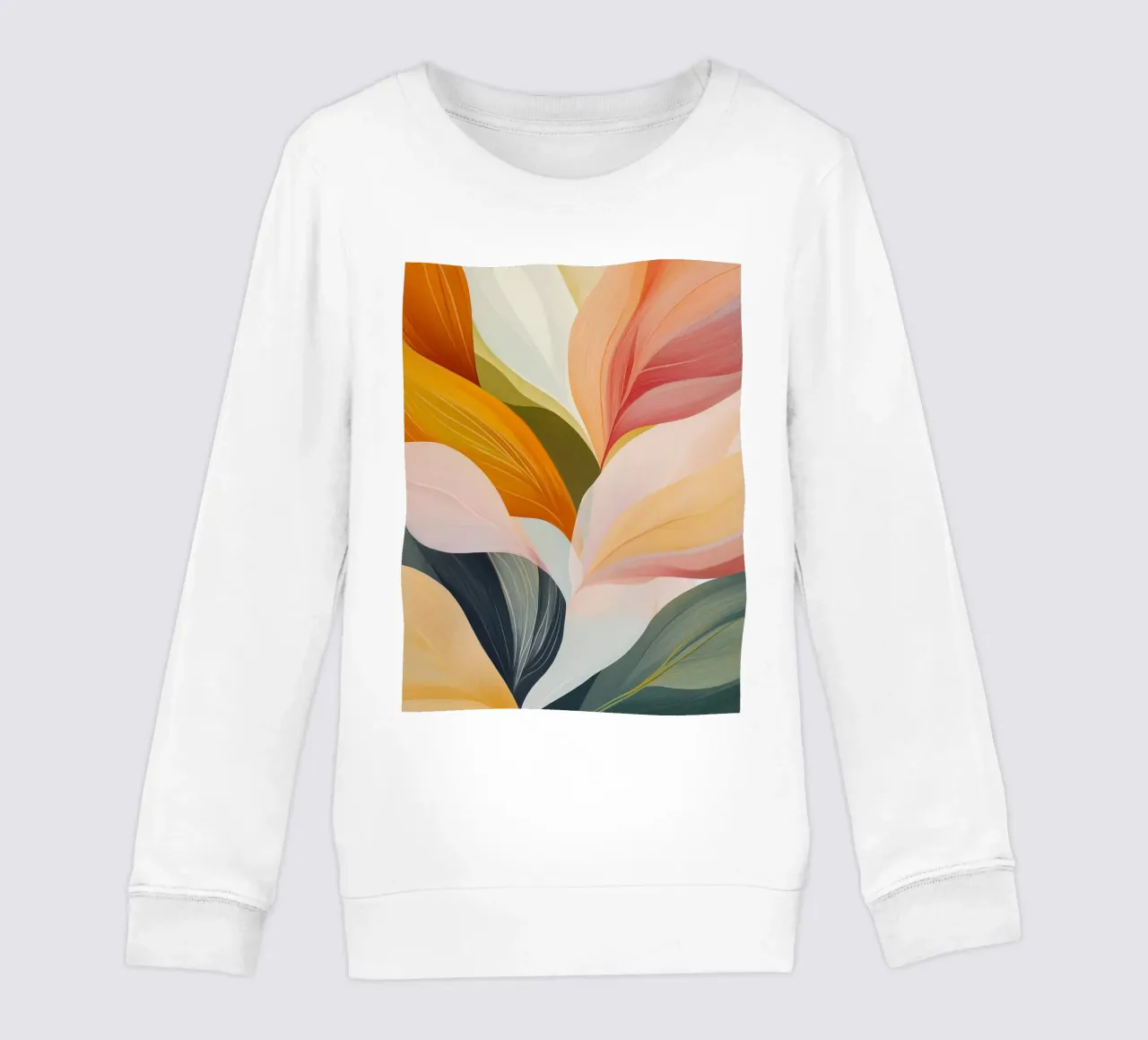 Fiori astratti felpa bambino da Imagine