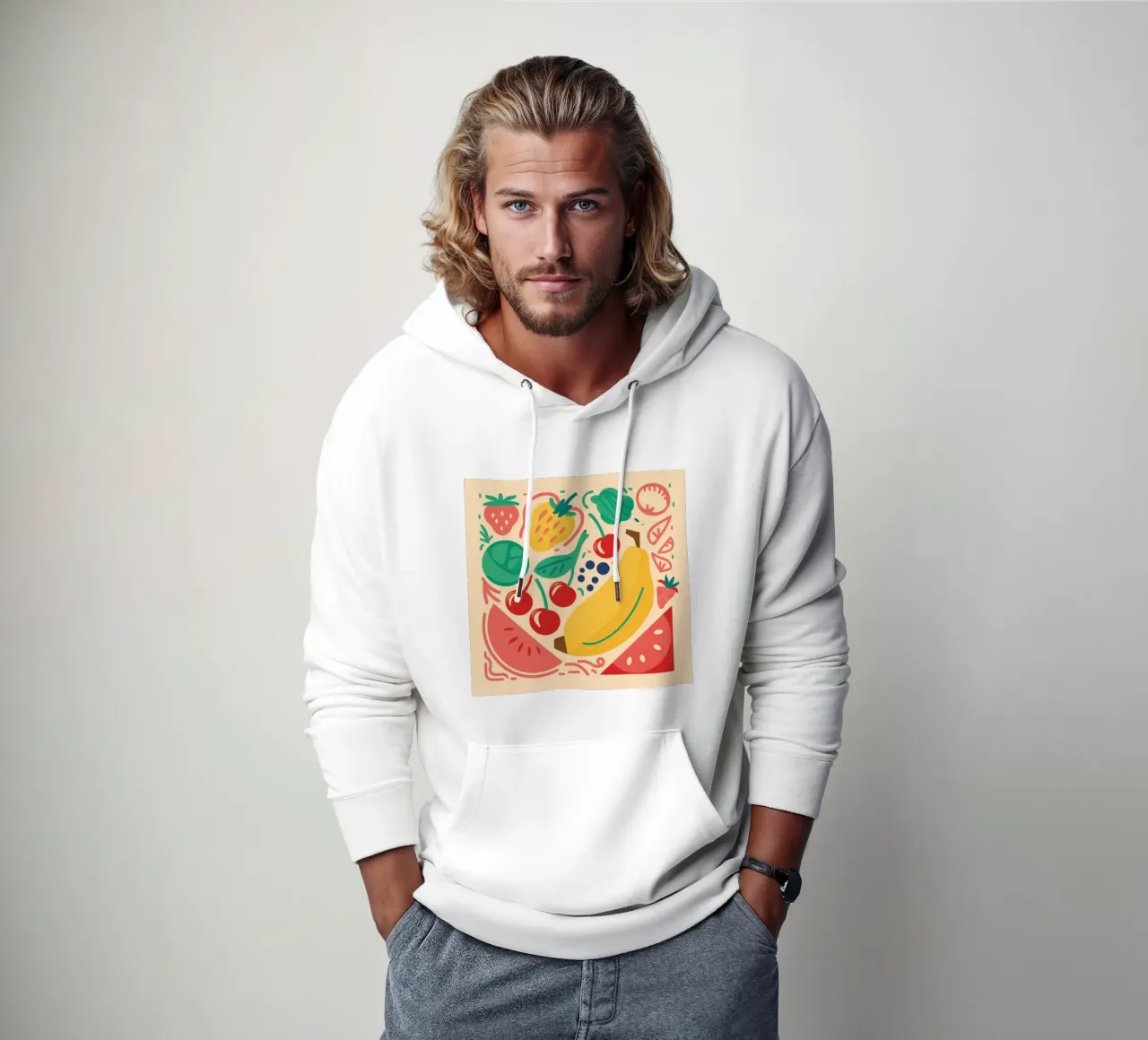 Frutta fresca in quantità felpa con cappuccio da Bruce Juice