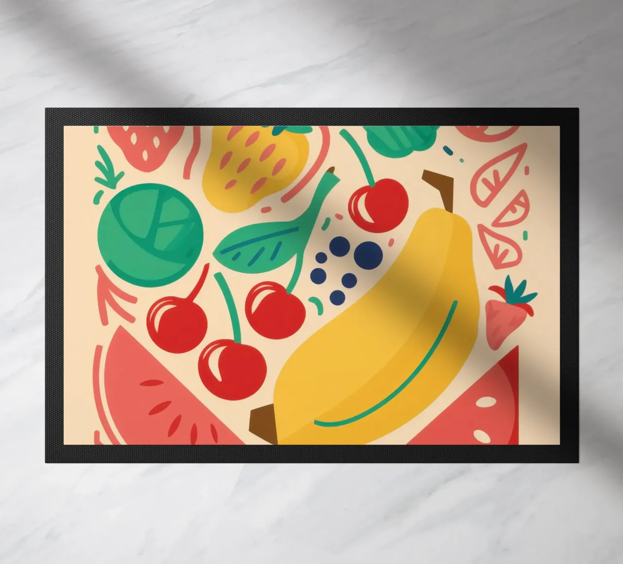 Frutta fresca in quantità zerbino da Bruce Juice