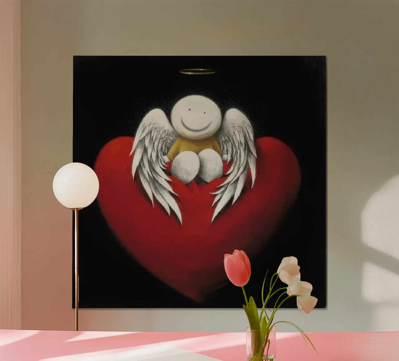 amore celeste Doug Hyde poster con telaio in plastica da Hyde Hi