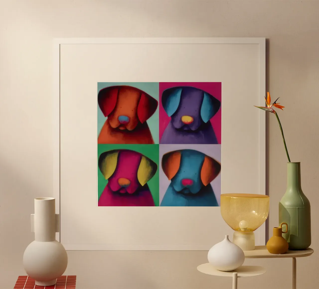 poptastic Doug Hyde poster con telaio in plastica da Hyde Hi