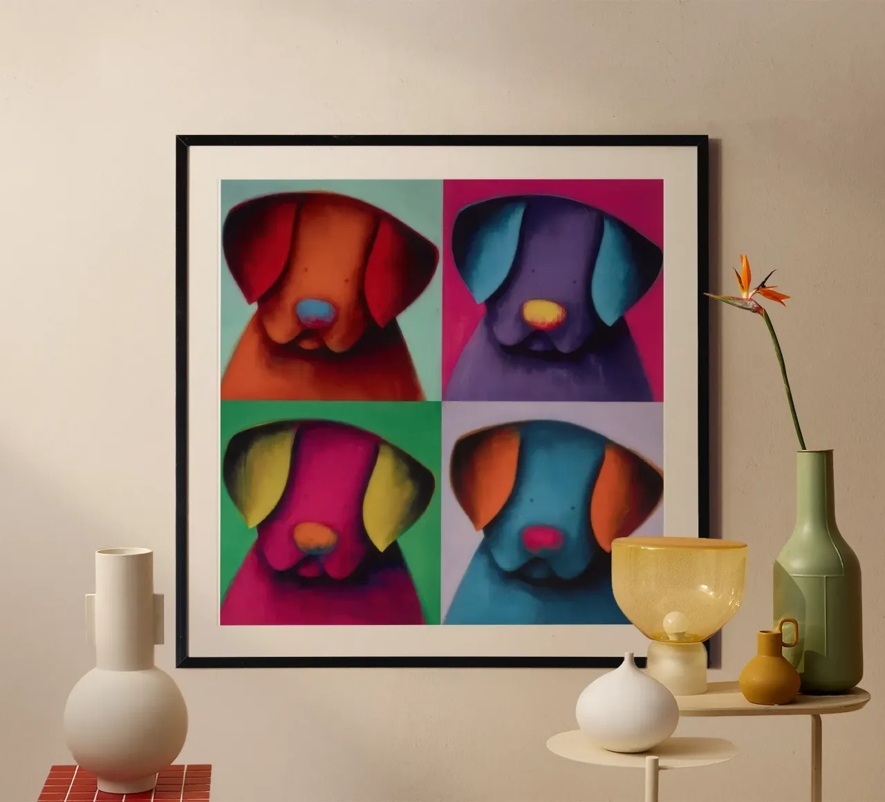 poptastic Doug Hyde poster con telaio in plastica da Hyde Hi
