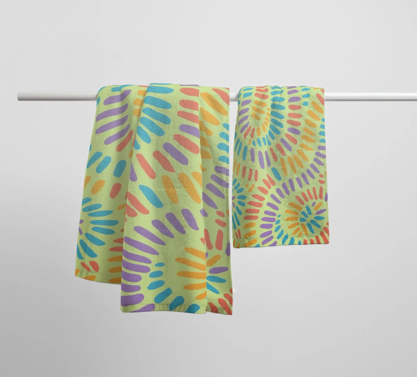 lined lines drawing towel by klicins