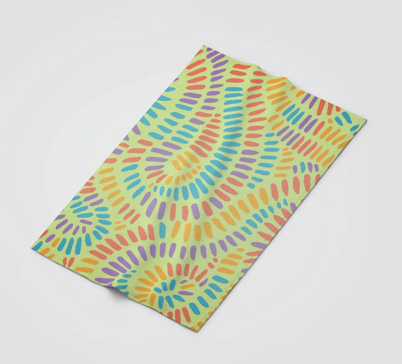 lijnen tekenen fleecedeken van klicins