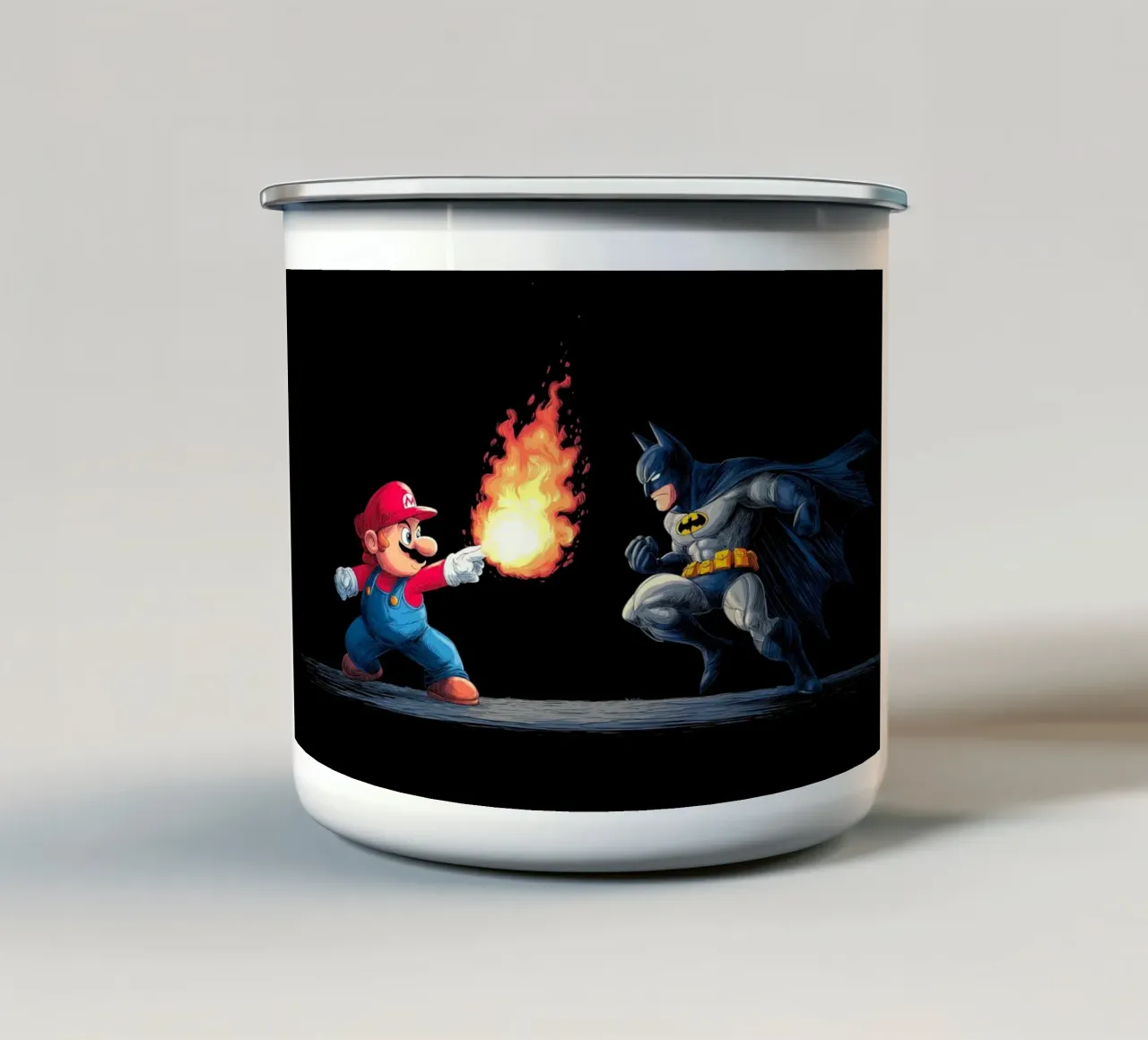 Super Mario tazza in smalto da Fleur de Lys