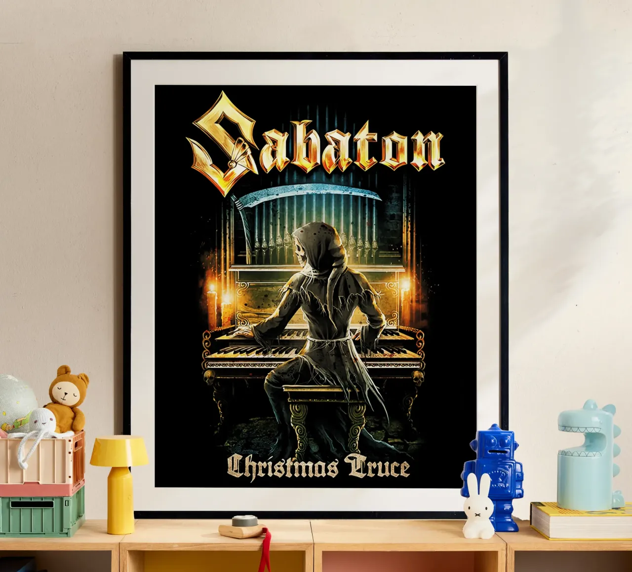 Sabaton Immortal Carol poster da andrea boceli