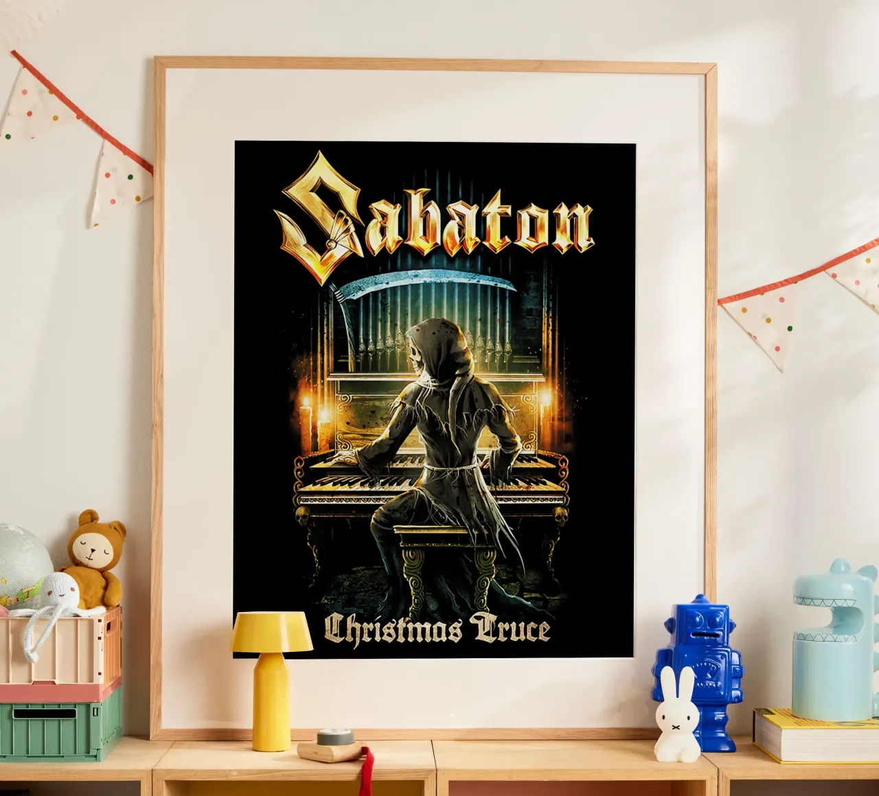 Sabaton Immortal Carol poster da andrea boceli