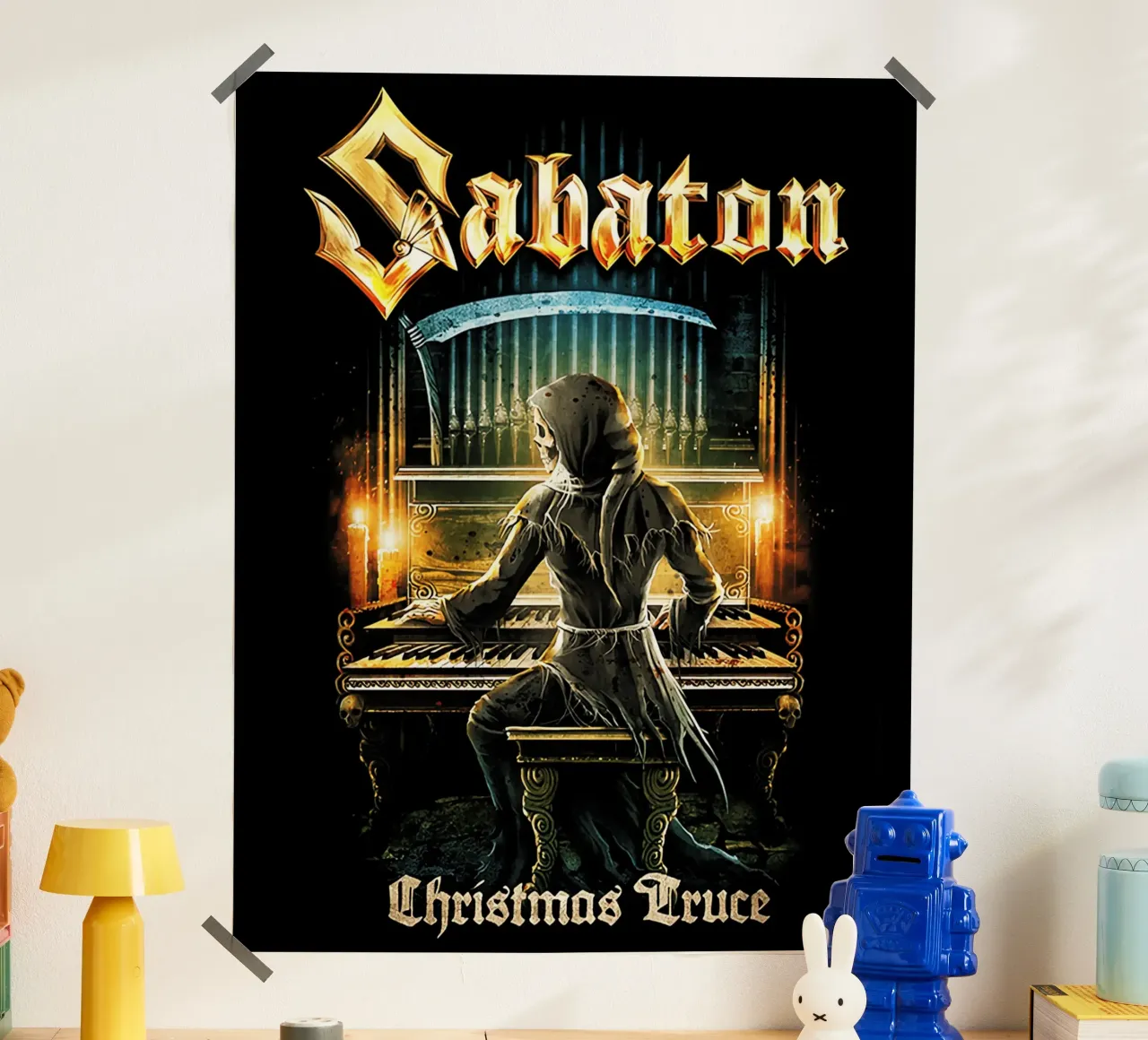 Sabaton Immortal Carol poster da andrea boceli