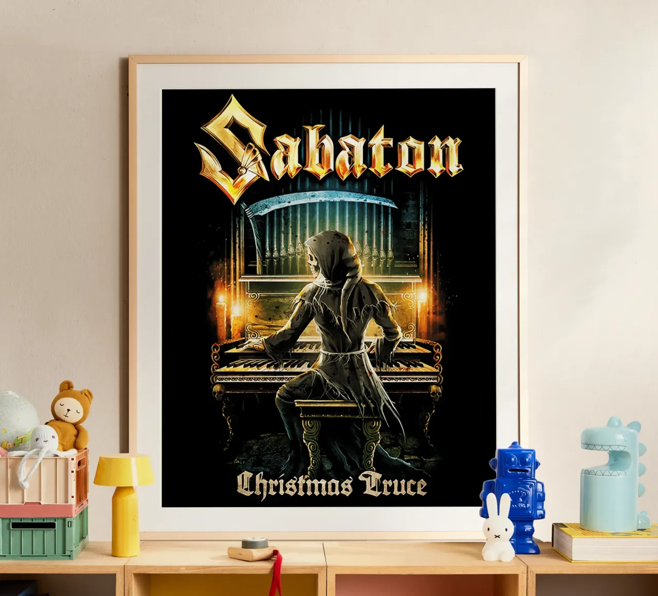 Sabaton Immortal Carol poster da andrea boceli