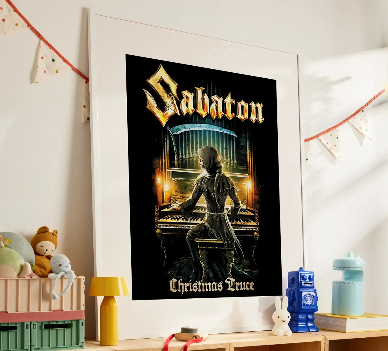 Sabaton Immortal Carol poster da andrea boceli