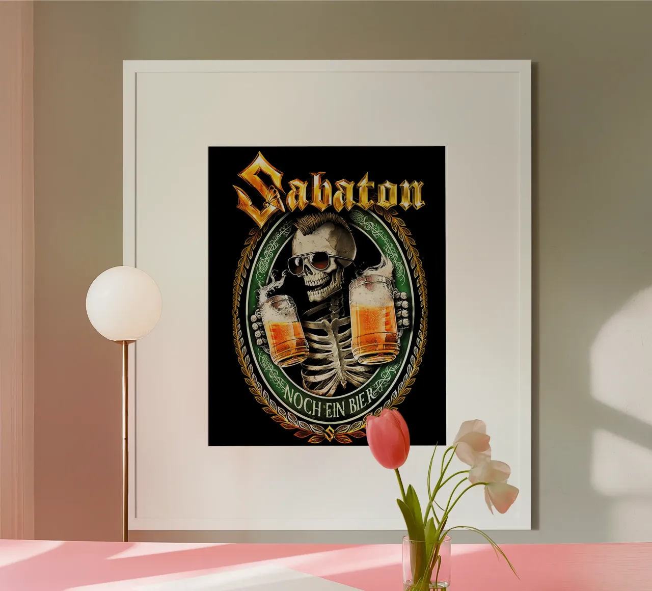 Sabaton Un'altra birra poster da andrea boceli