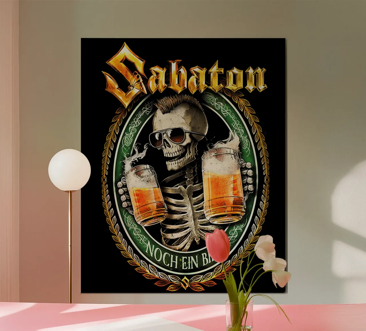 Sabaton Un'altra birra poster da andrea boceli