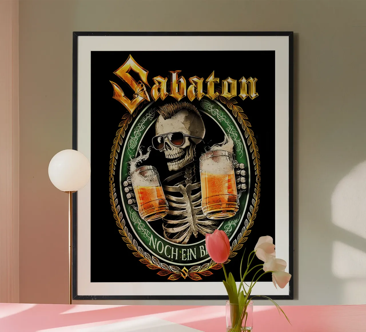 Sabaton Un'altra birra poster da andrea boceli