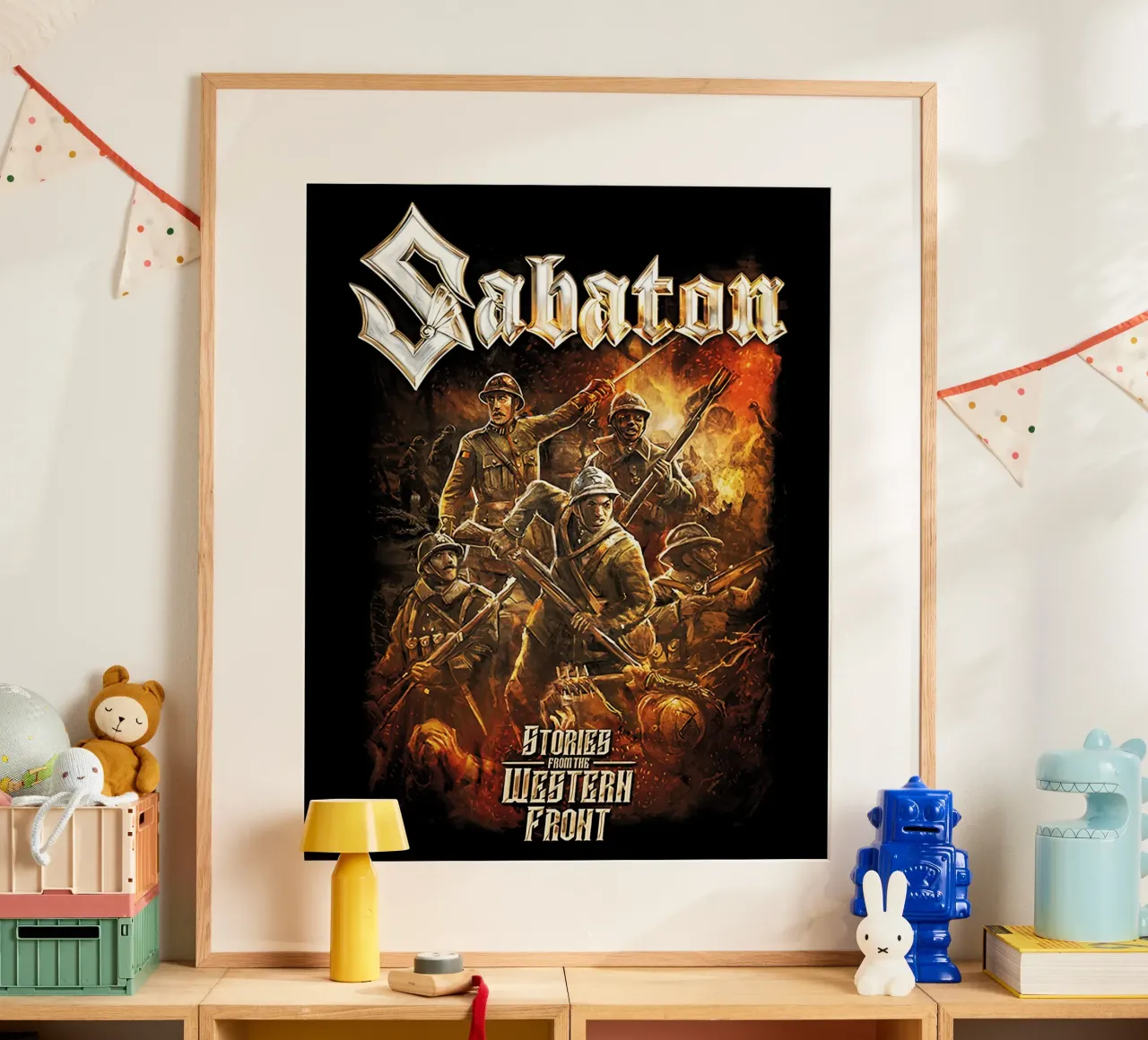 Sabaton Storie dal fronte occidentale poster da andrea boceli