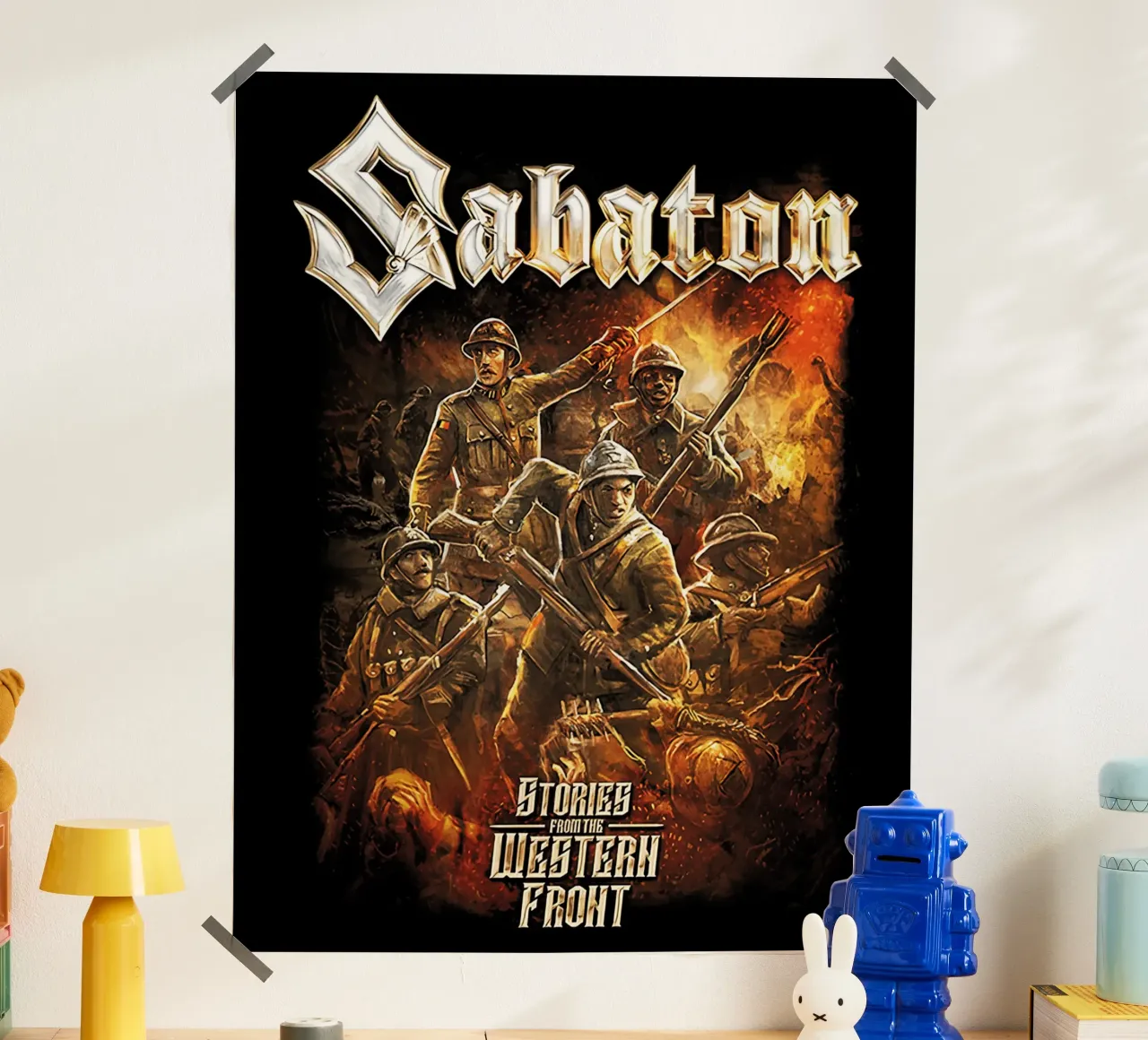 Sabaton Storie dal fronte occidentale poster da andrea boceli
