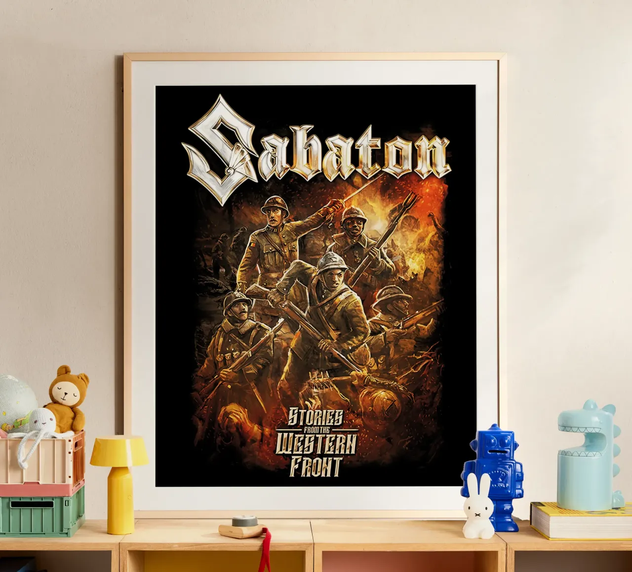Sabaton Storie dal fronte occidentale poster da andrea boceli
