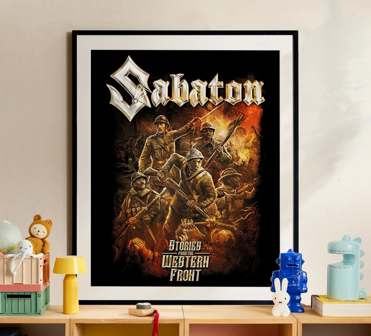 Sabaton Storie dal fronte occidentale poster da andrea boceli