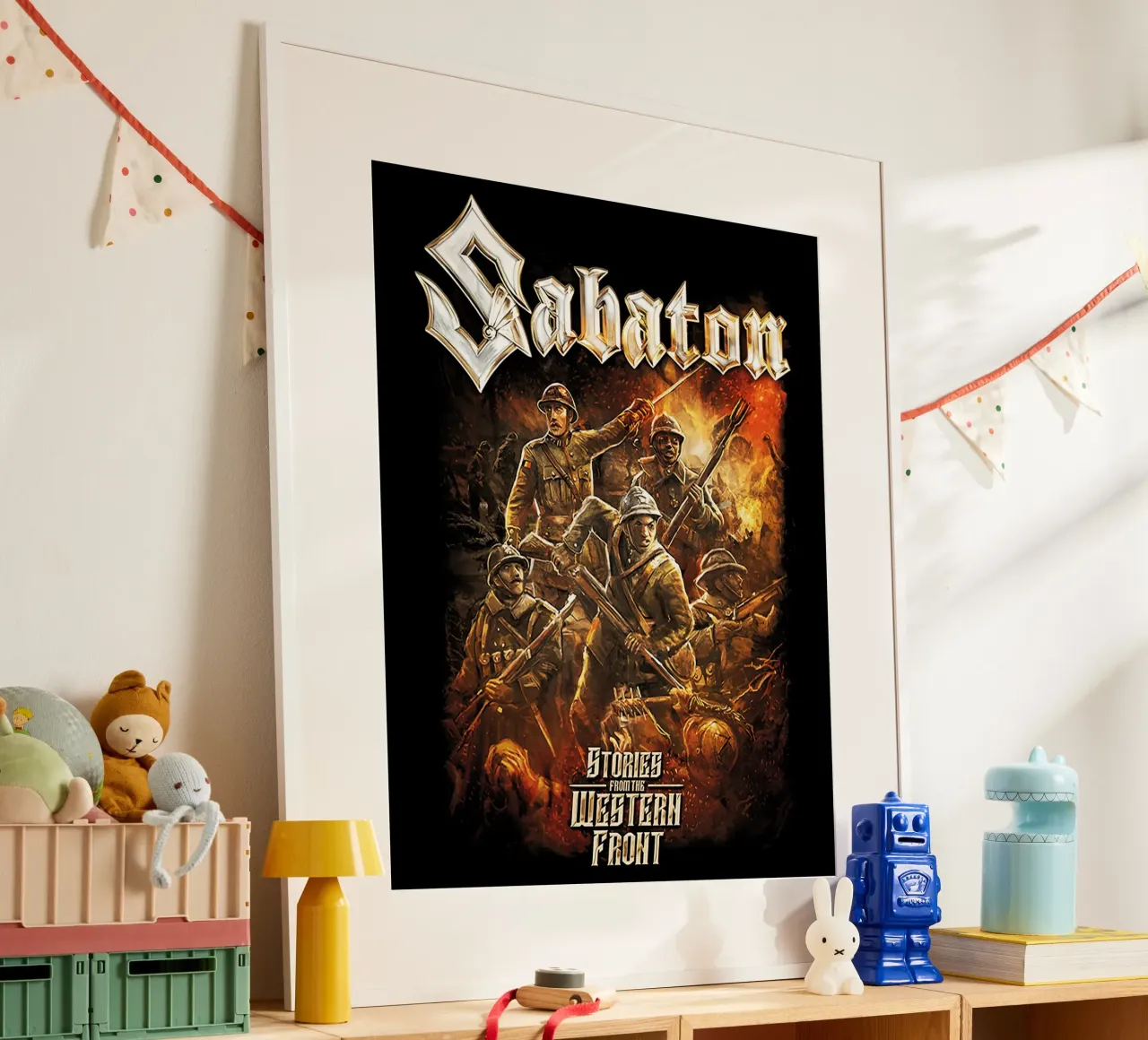 Sabaton Storie dal fronte occidentale poster da andrea boceli