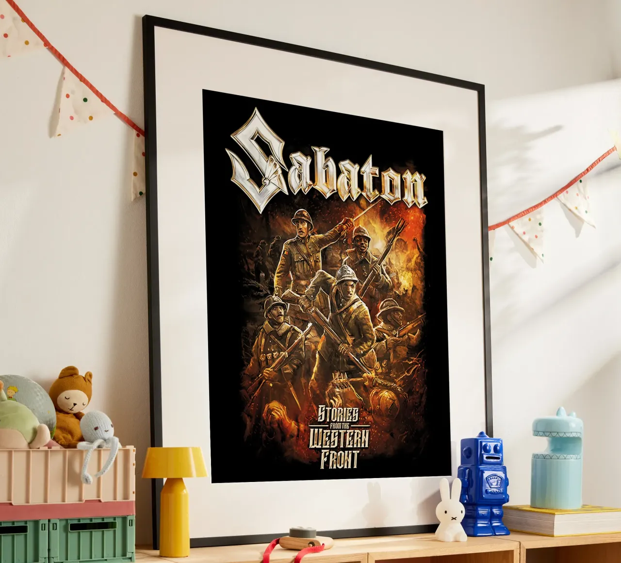 Sabaton Storie dal fronte occidentale poster da andrea boceli