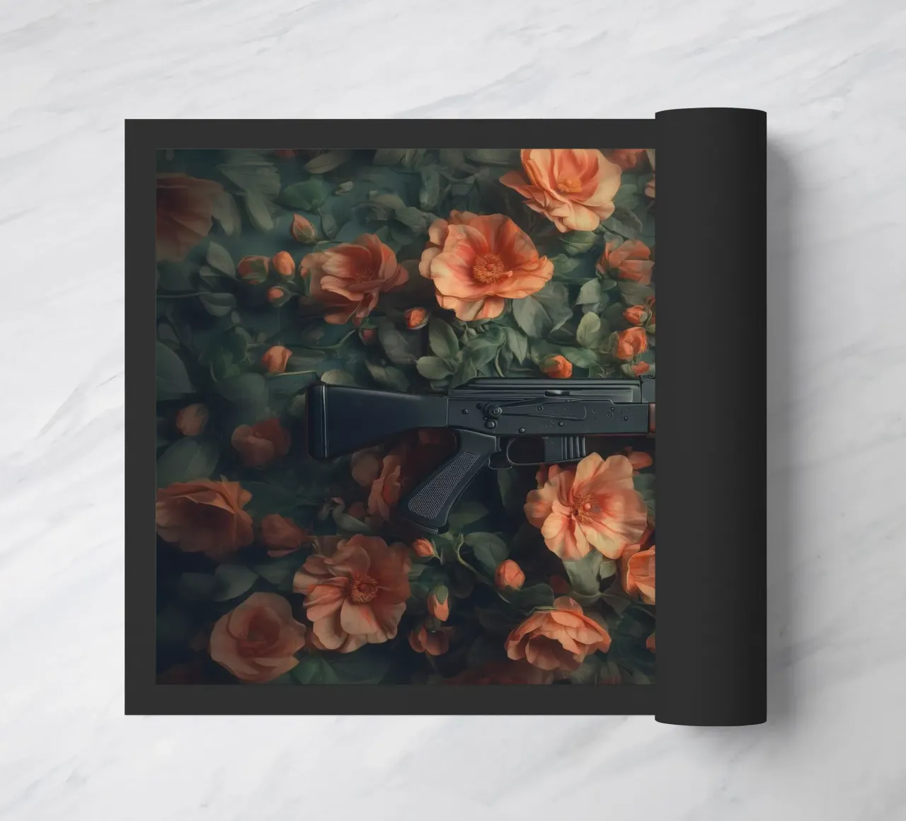 Peace doormat by Tameo