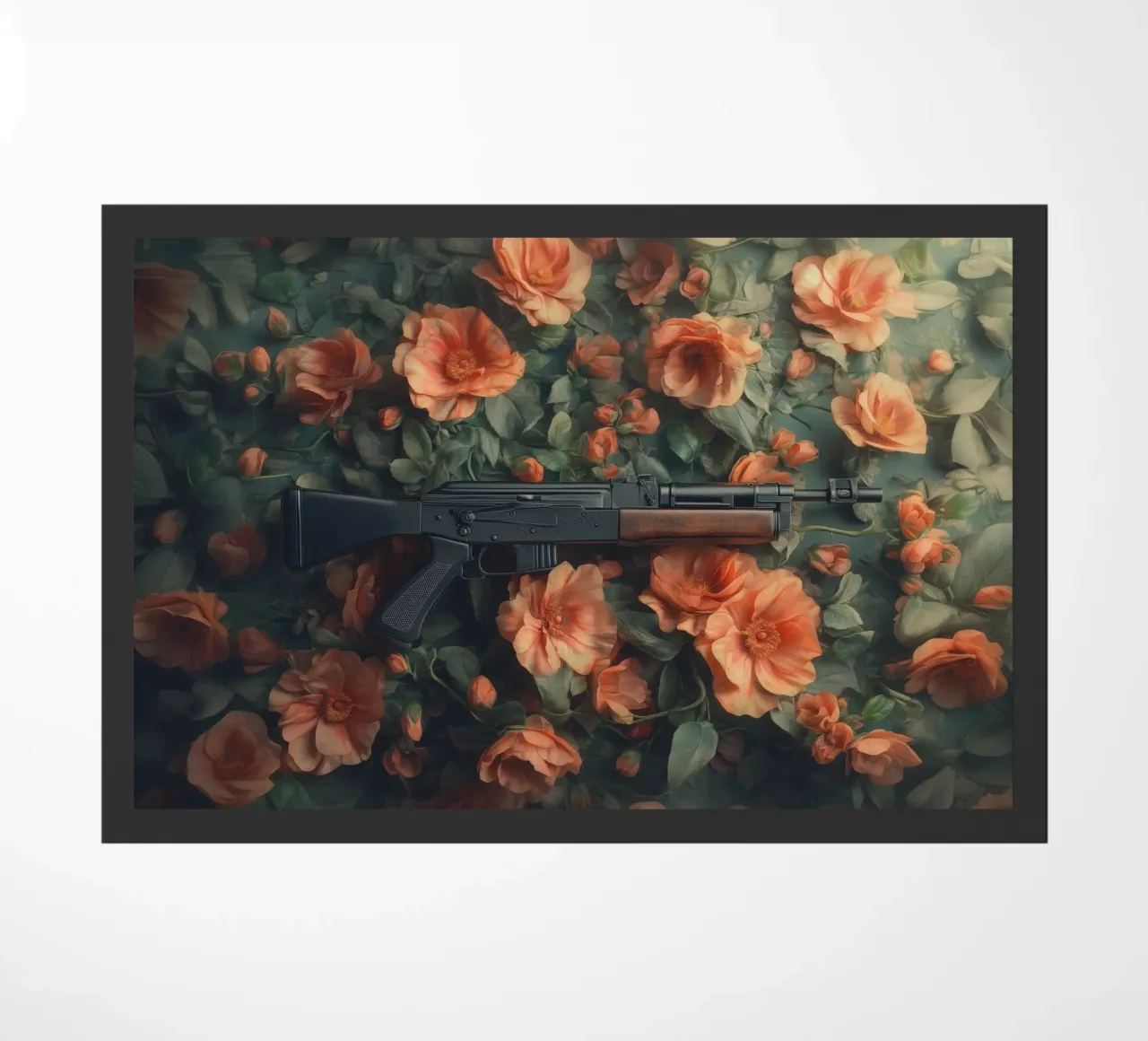 Peace doormat by Tameo