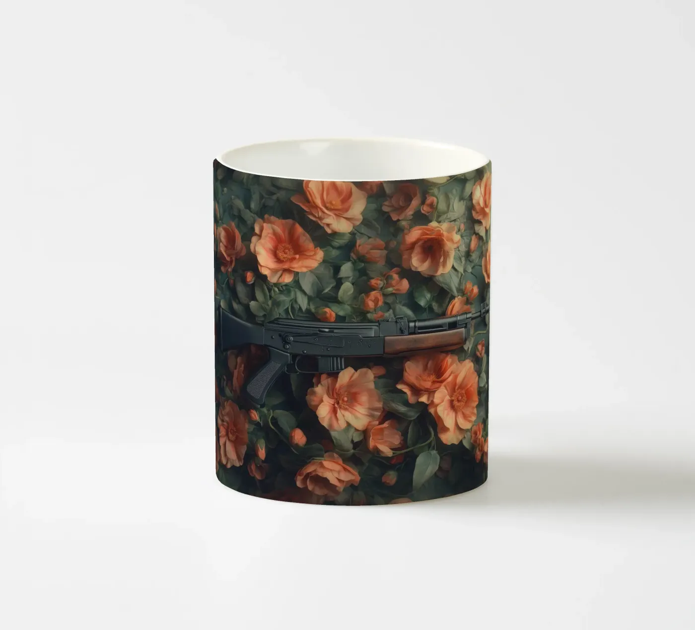 Peace ceramic mug by Tameo