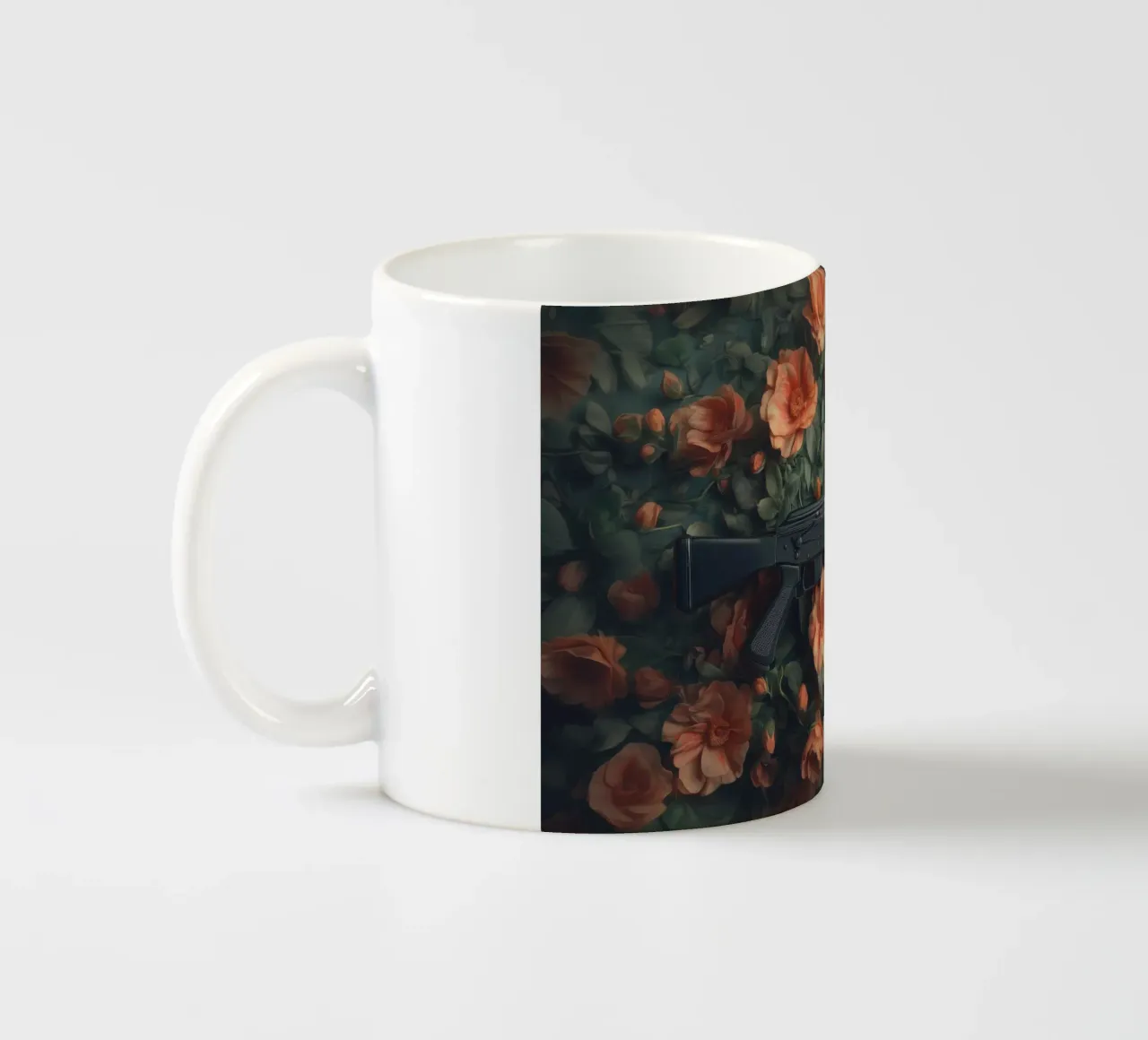 Peace ceramic mug by Tameo