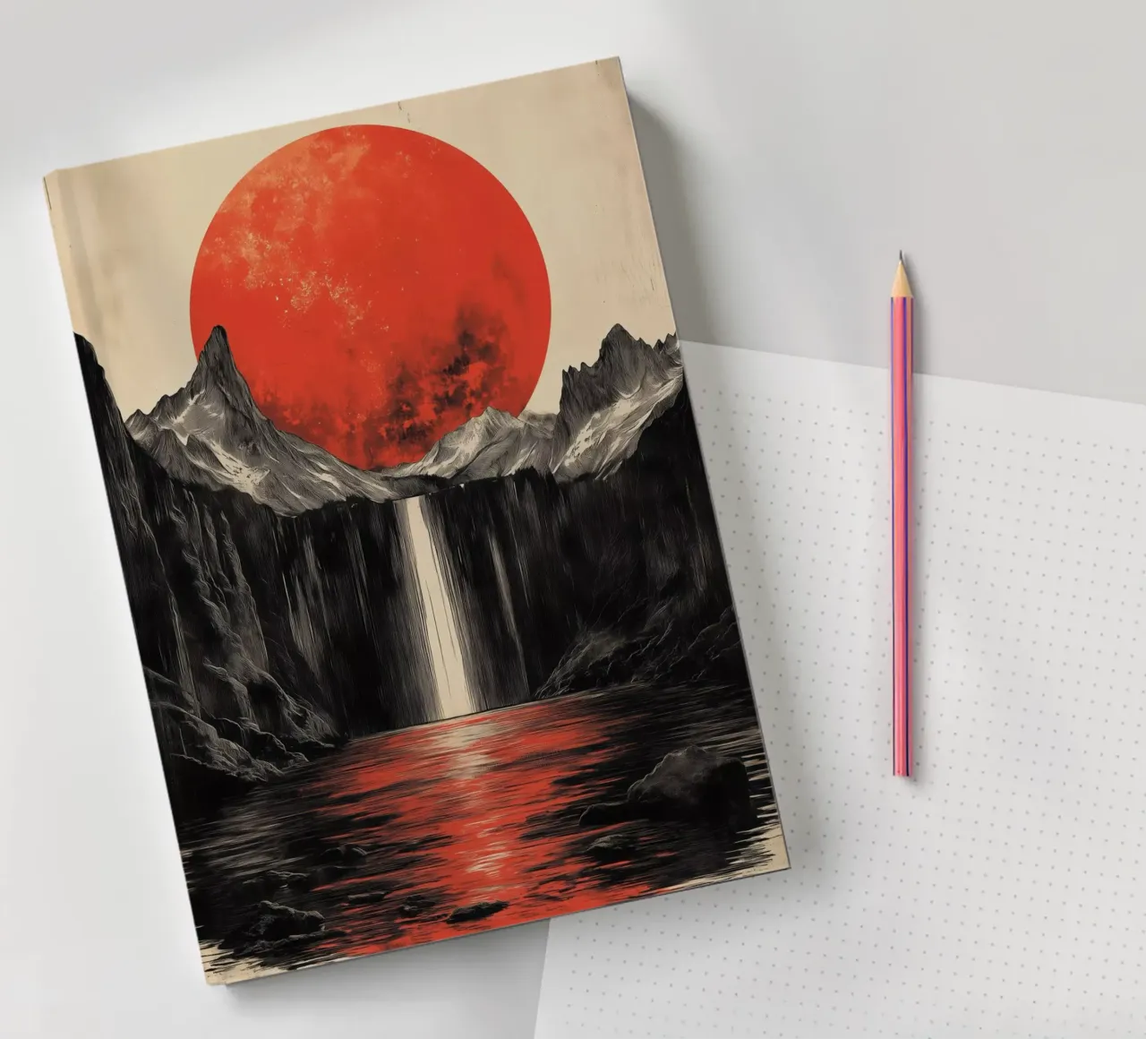 Samourai Moon notebook by Tameo