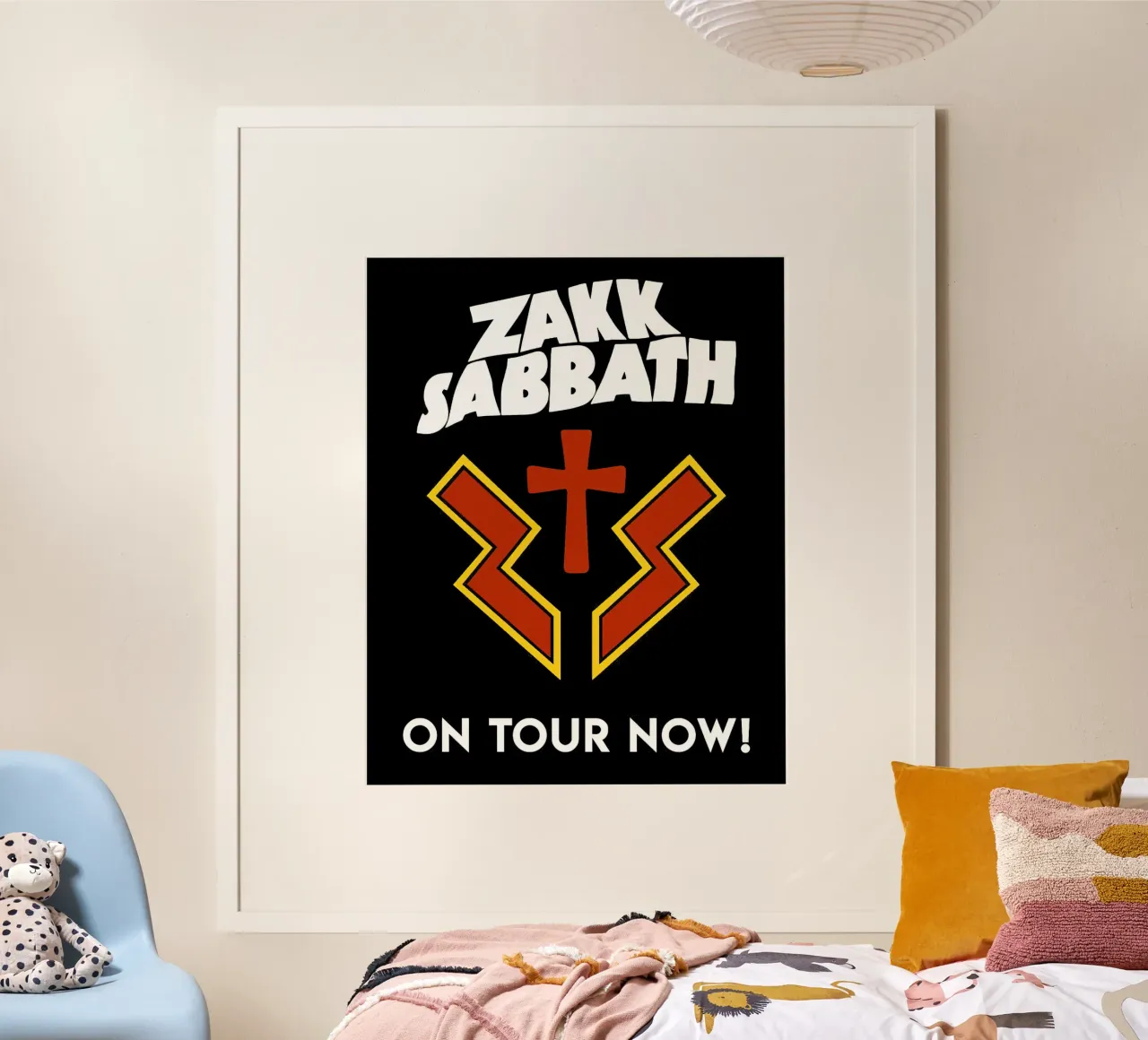 Zakk Sabbath in tour poster da andrea boceli
