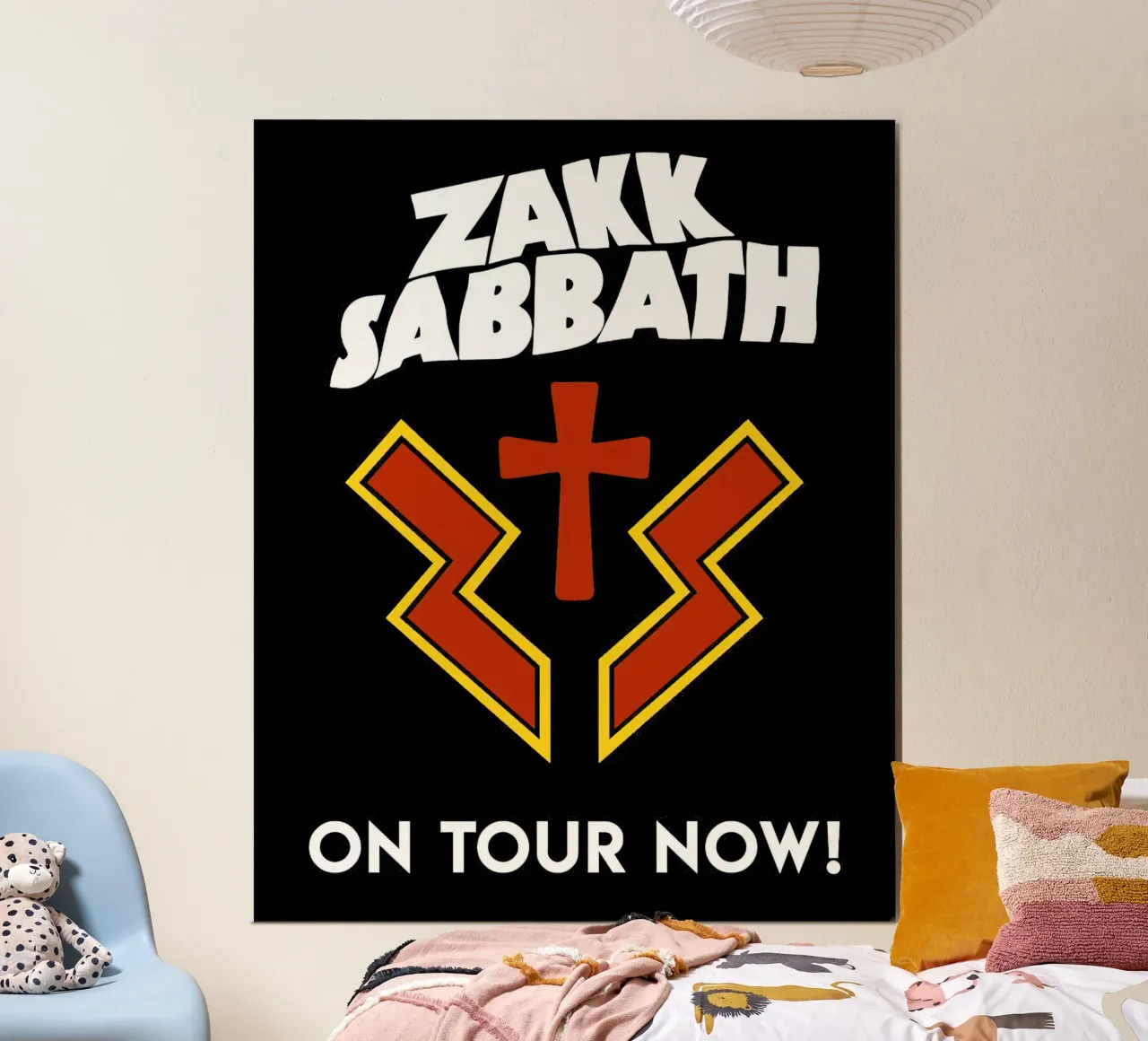 Zakk Sabbath in tour poster da andrea boceli