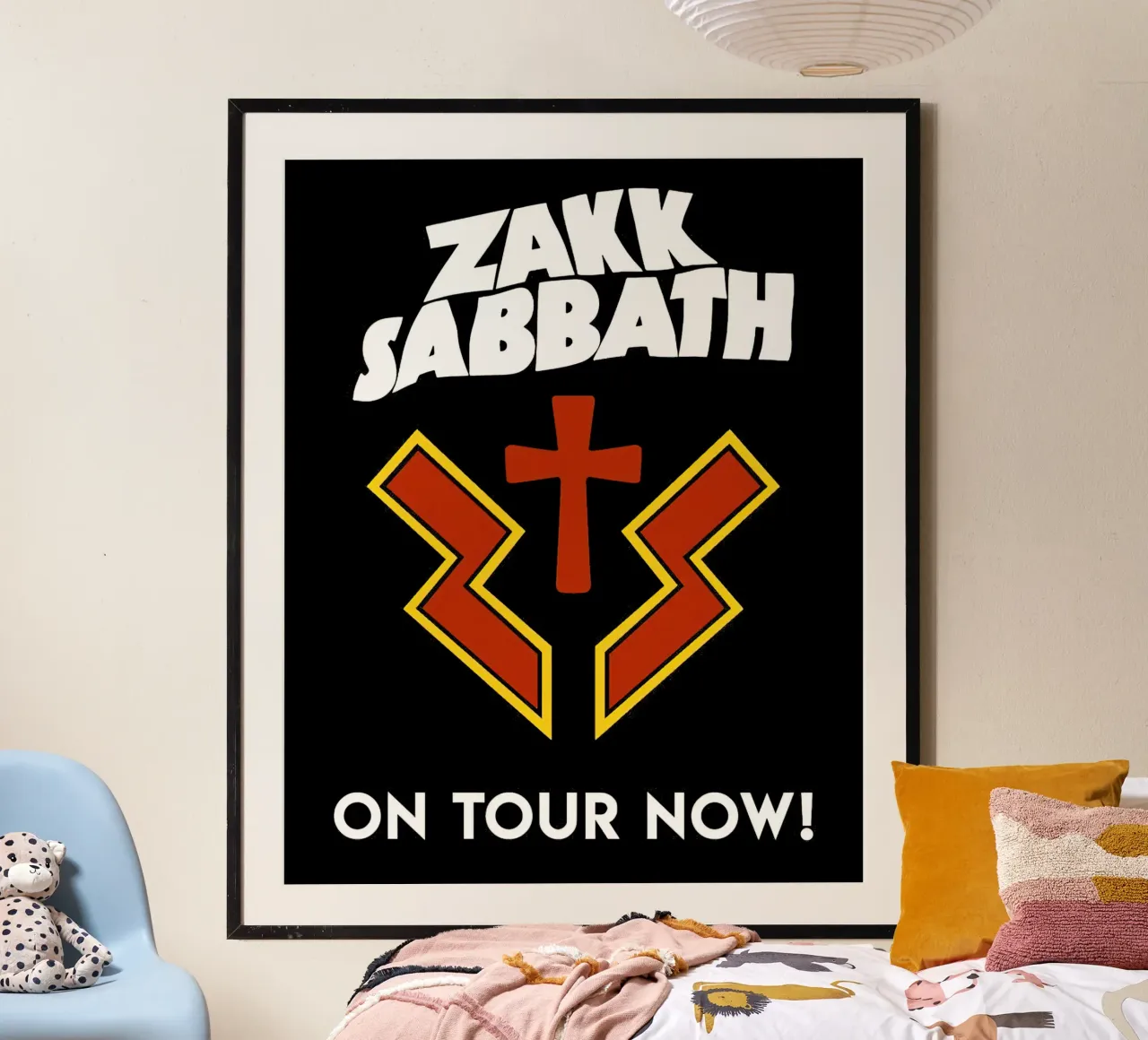 Zakk Sabbath in tour poster da andrea boceli