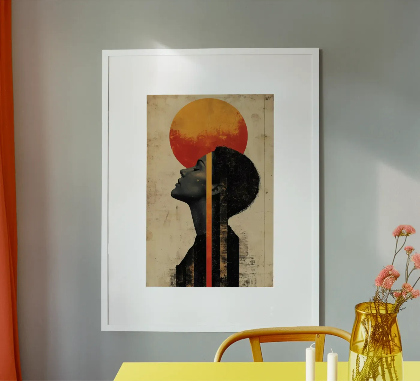 Maanlijn poster van Tameo
